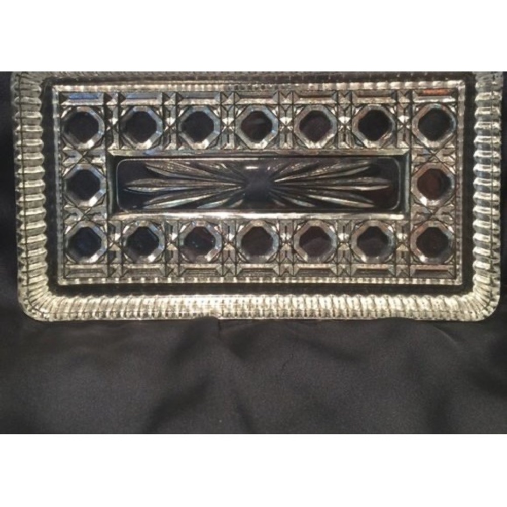 Vintage Federal Glass Windsor Vanity Tray